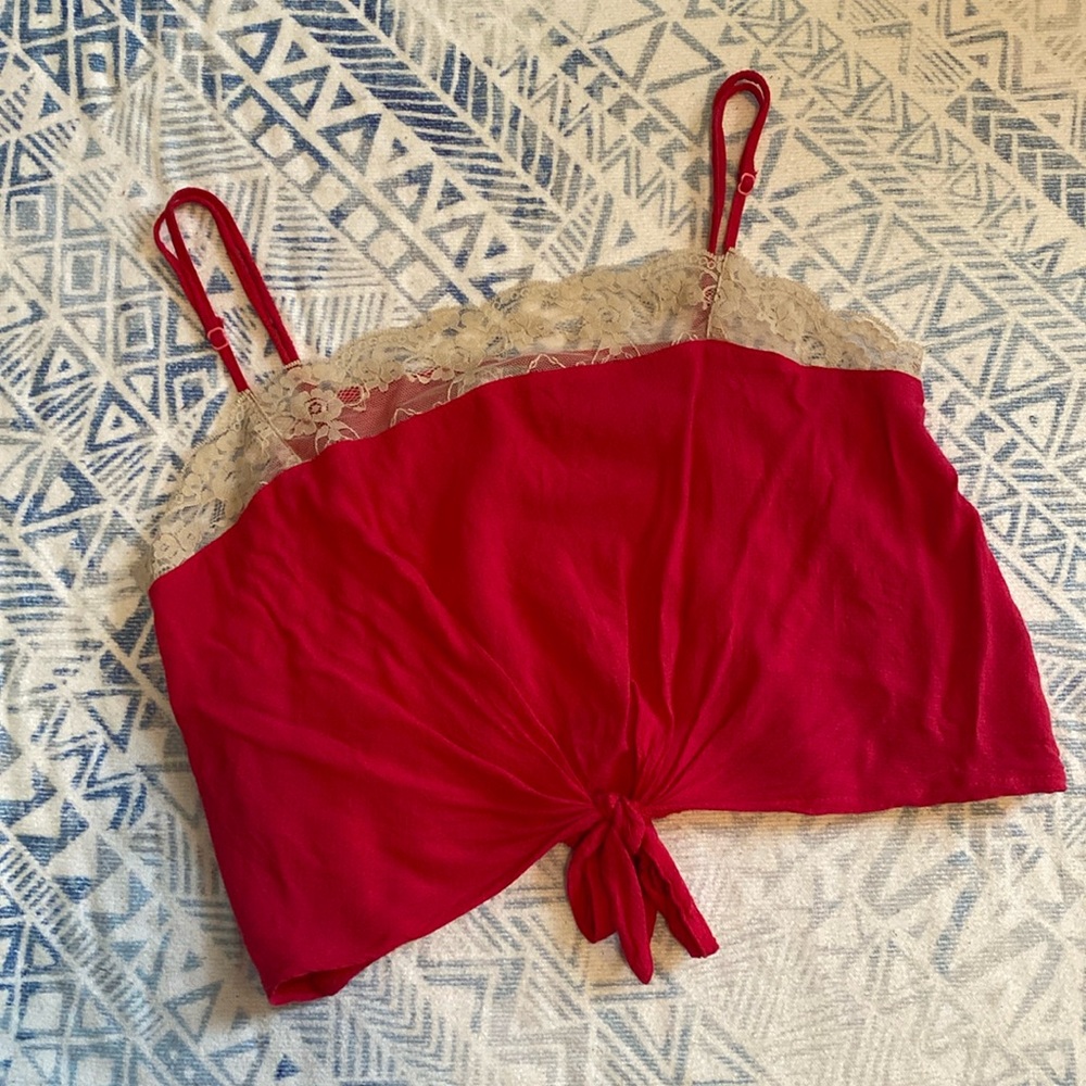Intimately Free People Lacy Cropped Camisole